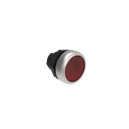 Pulsante Luminoso Rasato Rosso ( LOVATO cod. LPCBL104 )