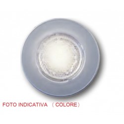 Faretto Led 60°1W Metallo Cromo Bc Tondo ( LAMPO cod. TC04M/CR/BC )