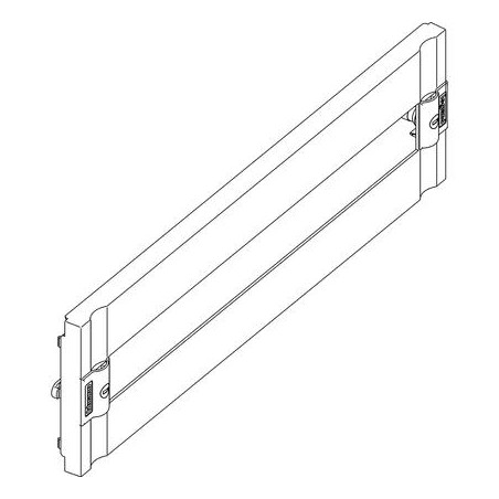 Mas Sdx - Pannello Din Plastic ( BTICINO cod. 9429/24PL )