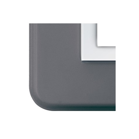 Placca Personal44 Grigio Luci. 3+3M ( AVE cod. 44P033GRL )