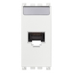 Presa Rj45 Netsafe Cat5E Utp Bianco ( VIMAR cod. 19339.11.B )