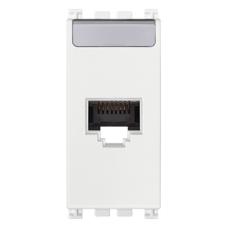 Presa Rj45 Netsafe Cat5E Utp Bianco ( VIMAR cod. 19339.11.B )
