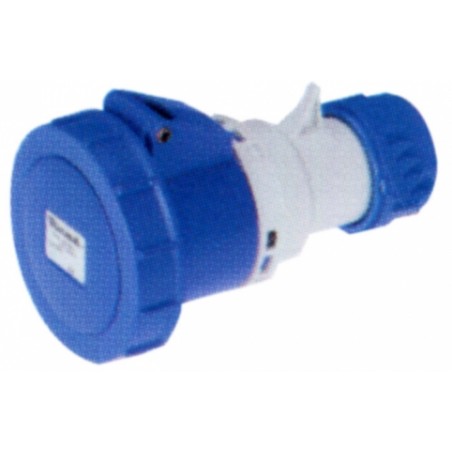 Presa Mobile Diritta Ip67 220V 2P+T 16A ( ELETTROCANALI cod. EC69081 )