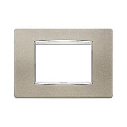Placca Classic 3M Titanio Matt ( VIMAR cod. 20653.C14 )