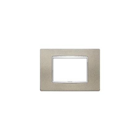 Placca Classic 3M Titanio Matt ( VIMAR cod. 20653.C14 )