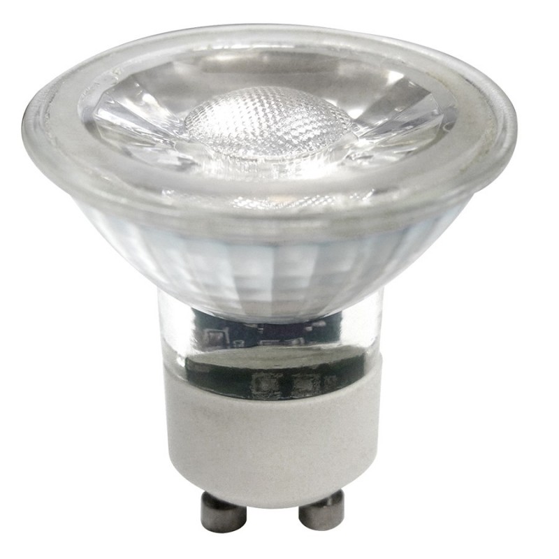 Lampada Led Deco-Cob-5 5W 230V Gu10 3000°K ( MARINO CRISTAL cod. 21137 )