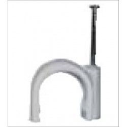 Graffetta Tonda Grigia +Chiodo D. 13/14-50P ( ELETTROCANALI cod. ECGT13GW50 )