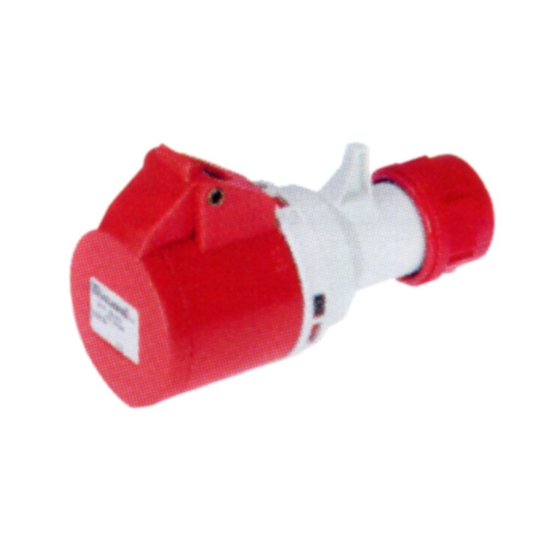 Presa Mobile Diritta Ip44 380V 3P+N+T 32A ( ELETTROCANALI cod. EC69088 )