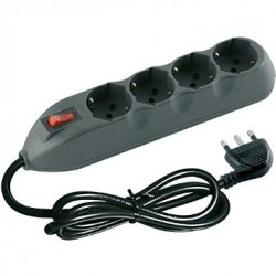 Multipresa 4St Tedes/Bip Interr+Cavo Gr ( BTICINO cod. 3680GB )