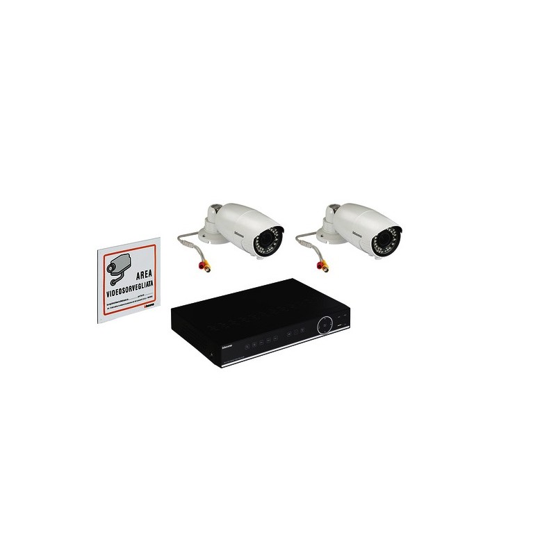 Kit Con Dvr 8 Canali Ahd, Duetelec. Varif. ( BTICINO cod. 391120 )