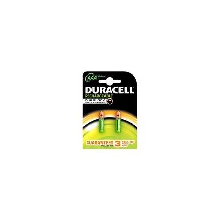 Hr03 Bl.2 M/Stilo Ricaricabile 800Mah    (Promo) ( DURACELL cod. DU70 )