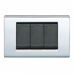 Placca Zama45 3M Cromo ( AVE cod. 45P93CR )