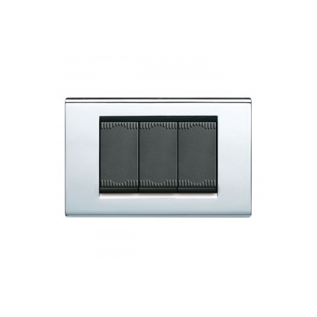 Placca Zama45 3M Cromo ( AVE cod. 45P93CR )