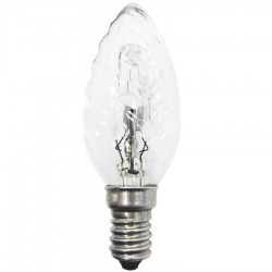 Lampada Tortiglione 28W E14 Alogena ( MARINO CRISTAL cod. 21182 )