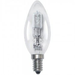 Lampada Alogena Oliva Powerlight 28W E14 ( MARINO CRISTAL cod. 20771 )