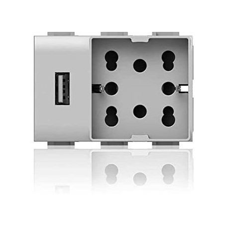 Side Unika Usb Per Bticino Matix ( 4 BOX cod. 4B.AM.H21.USB )