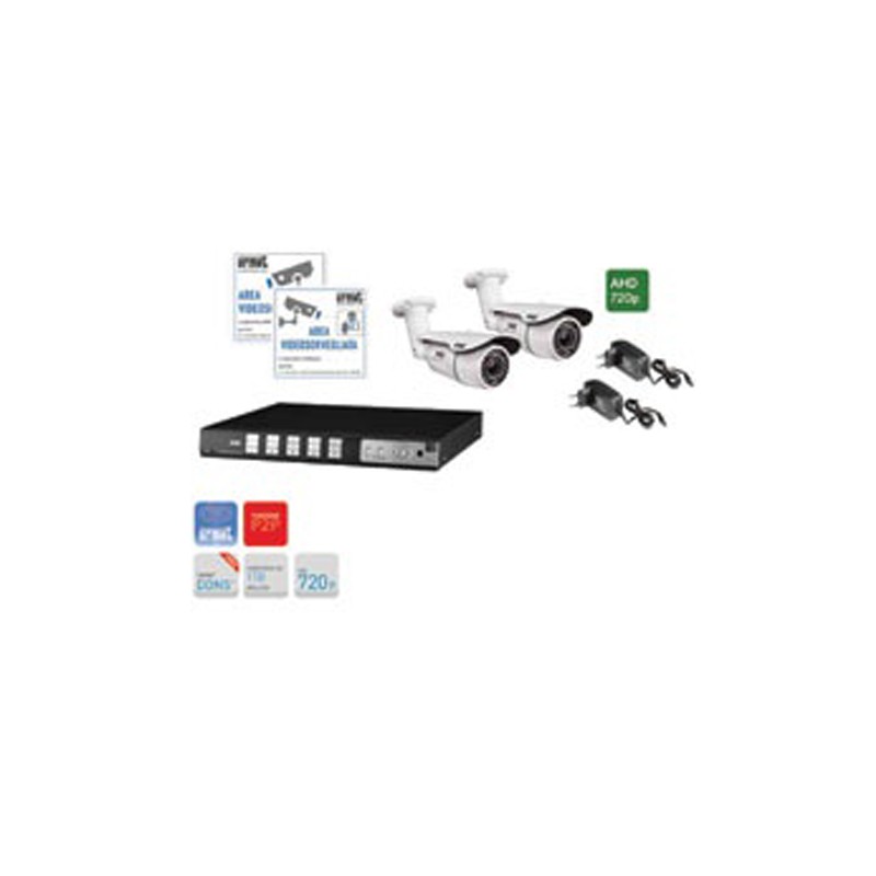 Kit Tvcc Con Dvr Serie Vid. 8 Canali ( URMET cod. 1093/KHD8N )