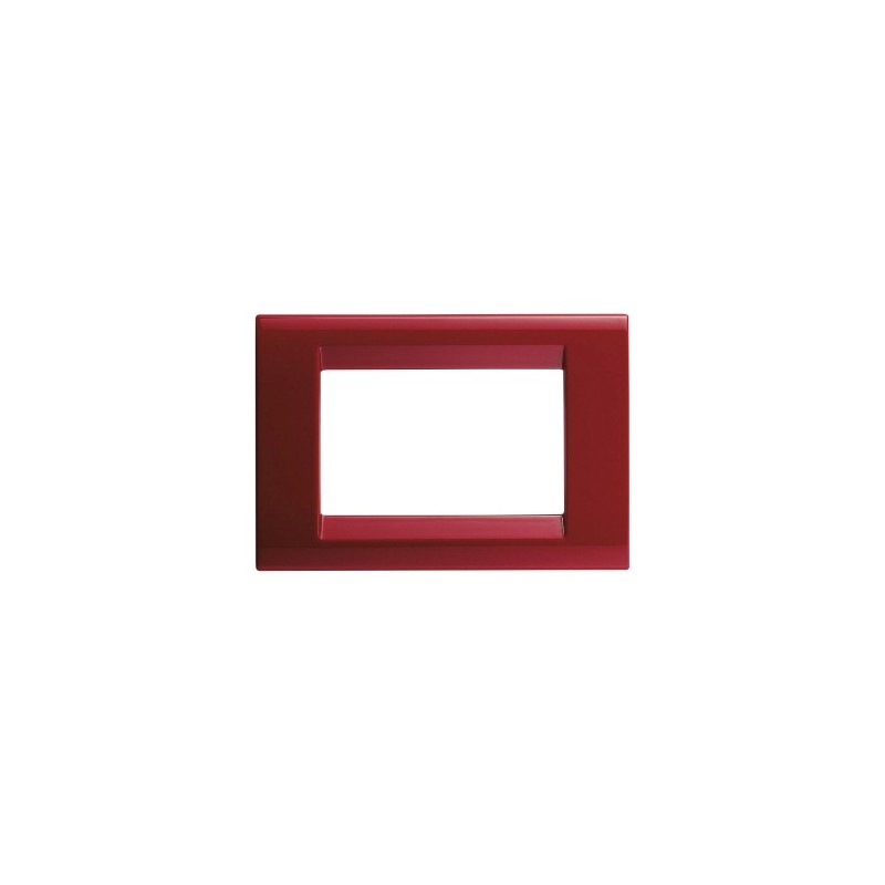 Placca 3 Pos.Amaranto Classico Playbus ( GEWISS cod. GW32043 )