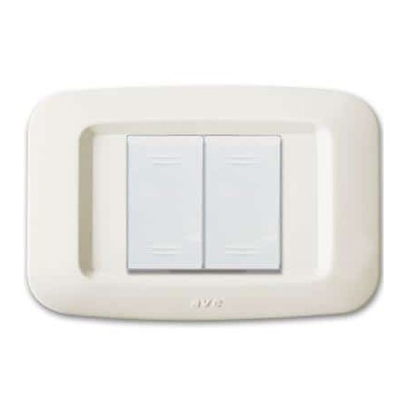 Placca Yes Tecnop.Luc. 2M Aff.Blanc ( AVE cod. 45PY02BP )