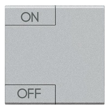 Light  Tech - Copritasto On Off 2 Mod ( BTICINO cod. NT4911M2AGN )