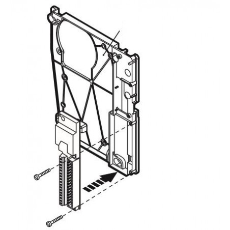 Staffa Senza Circuito P/Sentry ( URMET cod. 1704/102 )