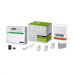 Kit Con Centrale Ibrida Protec8Gsm +3 Rivel ( HILTRON cod. KPROTEC8GSM )