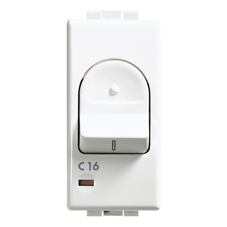 Luna - Magnetotermico 1P+N 16A 3Ka ( BTICINO cod. C4301/16 )