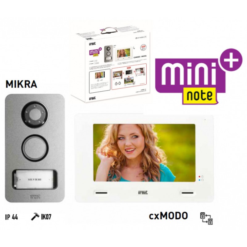 Kit Mono.C/Cxmodo-Mikra Col 2F ( URMET cod. 1722/85 )