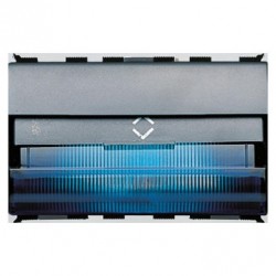 Segnapasso Con Luce Regolabile Azzurro ( GEWISS cod. GW30605 )