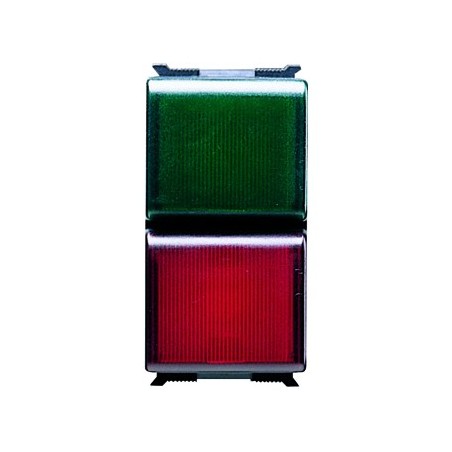 Spia Doppia Di Segnalazione Rossa/Verde ( GEWISS cod. GW30616 )