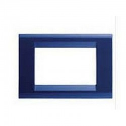 Placca  3 Pos.Blu Jazz Playbus ( GEWISS cod. GW32573 )