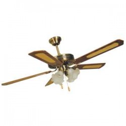 Ventilatore Da Soffitto 132 Cm - 5 Pale - 4 ( VINCO cod. 70900 )