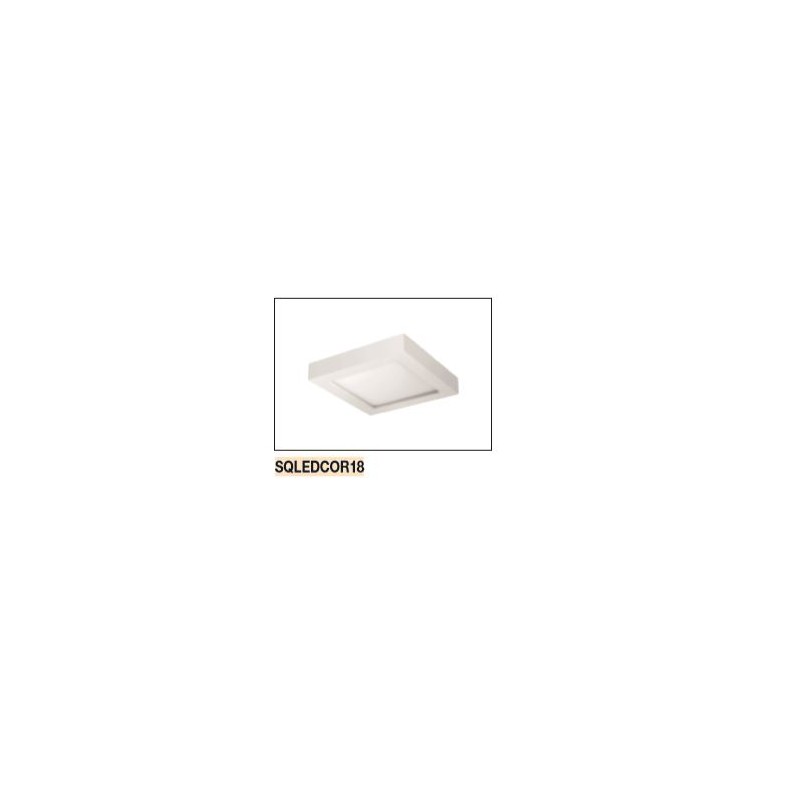 Cornice Superfice Sqled18W ( LAMPO cod. SQLEDCOR18 )