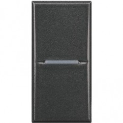 Axo - Interruttore Ax 1P 10A 1M Antracite ( BTICINO cod. HS4001N )