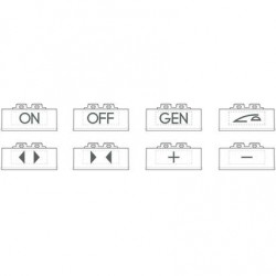 Ll - Kit Lentine Illuminabilibianco ( BTICINO cod. N4915KIT )