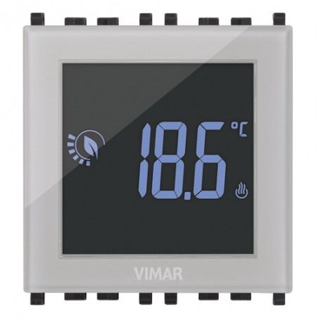 Termostato Touch 2M 120-230V Neutro ( VIMAR cod. 02950.BN )