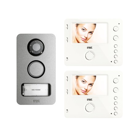 Kit Video 2F Bif Miro Vv/Mikra ( URMET cod. 1722/84 )