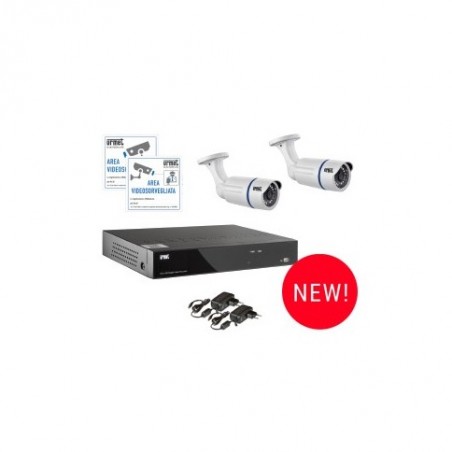 Kit Videosorveglianza Tvcc 1080N 8Ch ( URMET cod. 1093/KN8 )