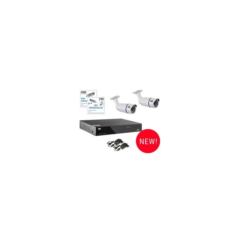 Kit Videosorveglianza Tvcc 1080N 4Ch ( URMET cod. 1093/KN4 )