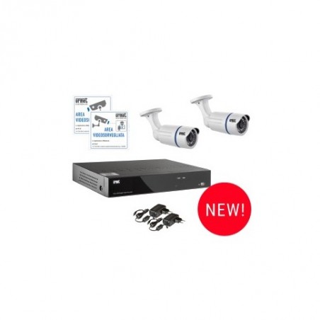 Kit Videosorveglianza Tvcc 1080N 4Ch ( URMET cod. 1093/KN4 )