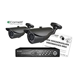 Kit Ahd, 1 Ahdvr080B+ 2 Ahcam6 ( COMELIT IMMOTEC cod. AHKIT080C )