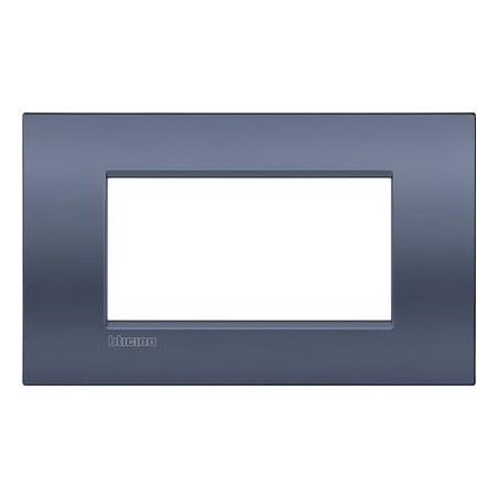 Ll - Placca 4P Blue Moon ( BTICINO cod. LNC4804BM )