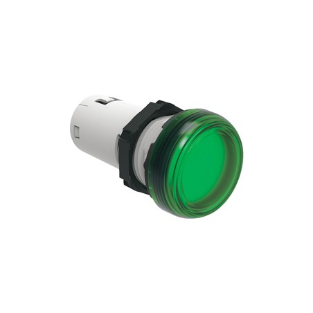 Indic.Lum.Monobl.Verde Led 24V ( LOVATO cod. LPMLB3 )