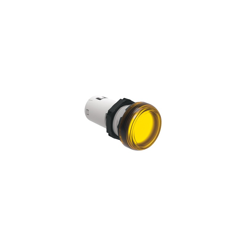 Indic.Lum.Monobl.Giallo Led 24V ( LOVATO cod. LPMLB5 )