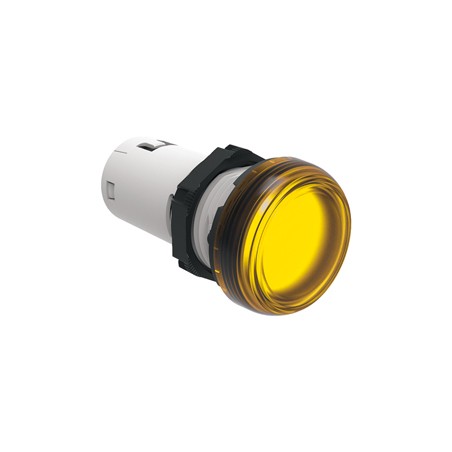 Indic.Lum.Monobl.Giallo Led 24V ( LOVATO cod. LPMLB5 )