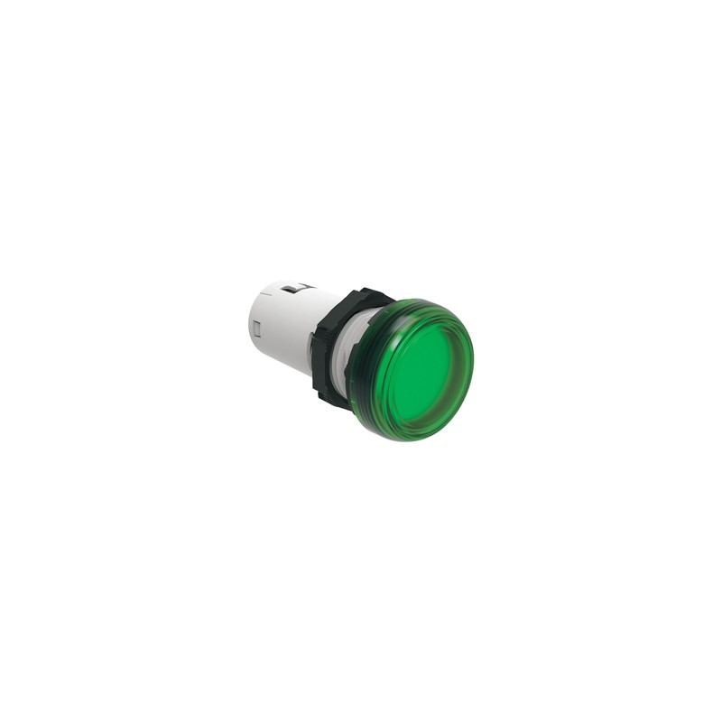 Indic.Lum.Monobl.Verde Led 230V ( LOVATO cod. LPMLM3 )