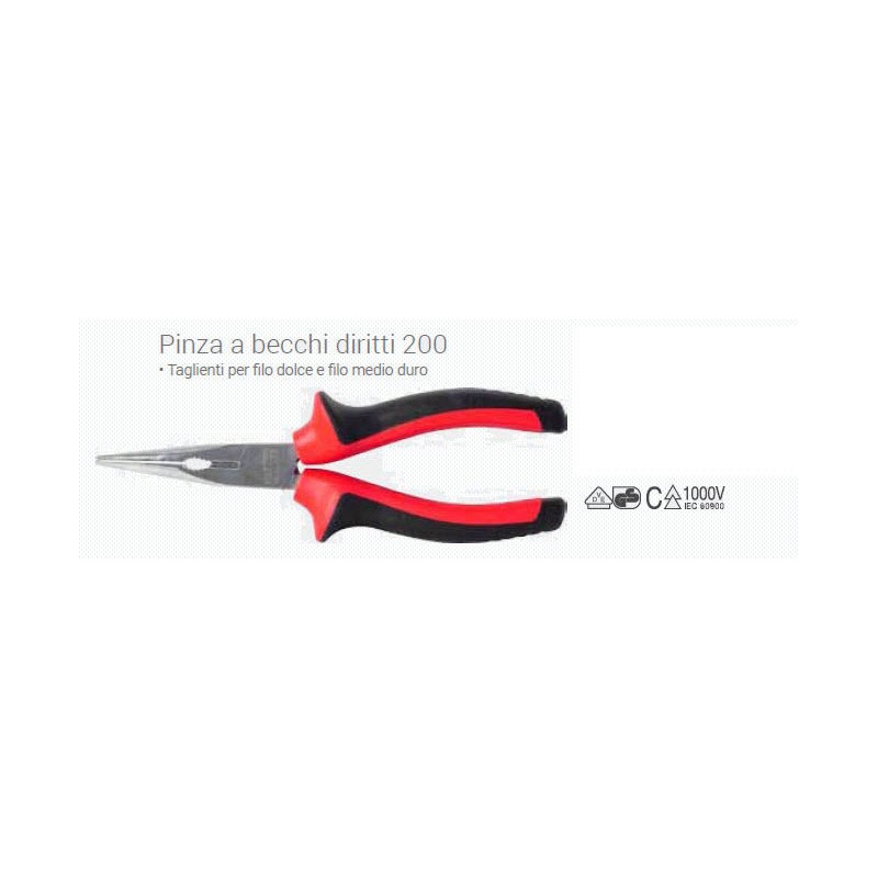 Pinza Becchi Diritti 200 Int 2K ( INTERCABLE cod. 1203200 )