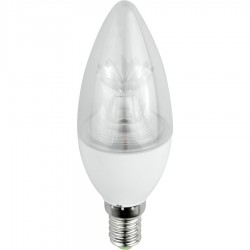 Std-Oliva Led Trasparente 7W 230V E14 2700K ( MARINO CRISTAL cod. 21438 )