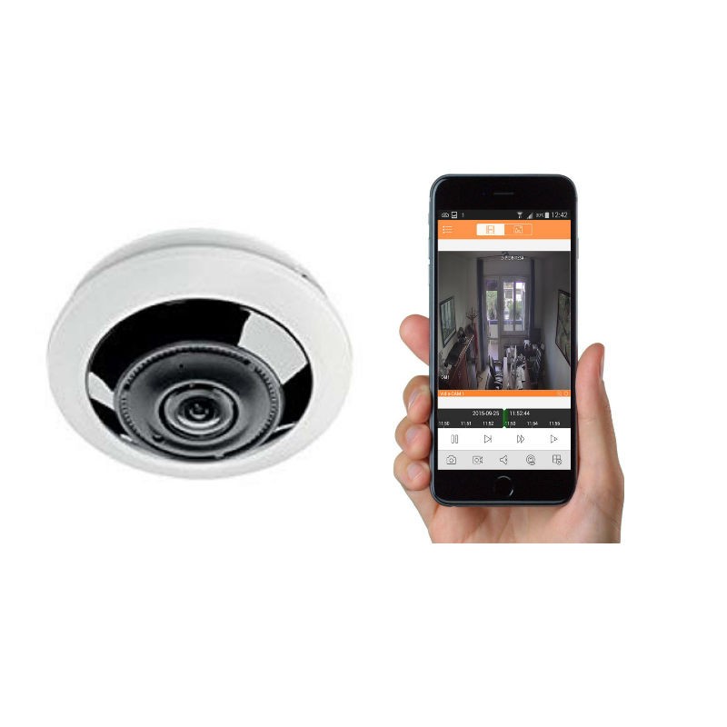 Ip 5M Ufo Fisheye Camera ( URMET cod. 1093/186BN )