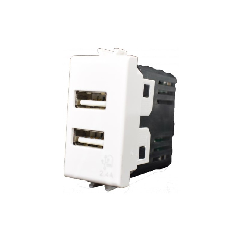 Usb 2.4A Per Bticino Matix ( 4 BOX cod. 4B.AM.USB.24 )